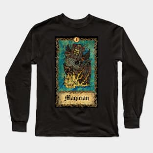 Magician. Eternal Bones Tarot (Colorful) Long Sleeve T-Shirt